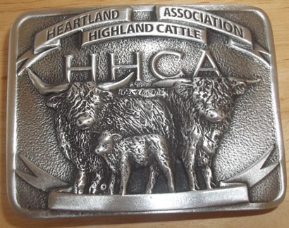 Heartland Highland Commemorative Belt Buckle