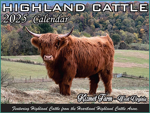 Heartland Highland 2025 Calendar