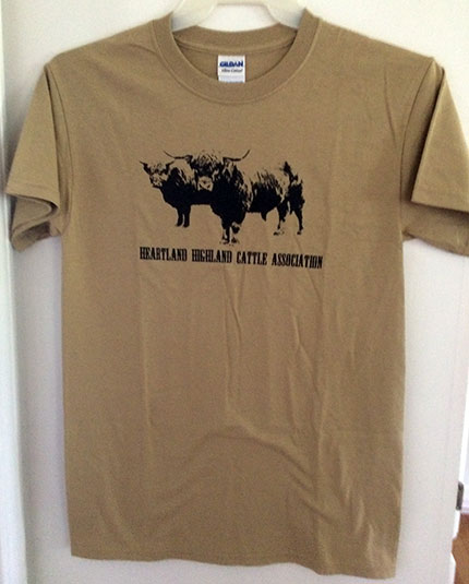 HHCA Cow Bull Shirt Tan