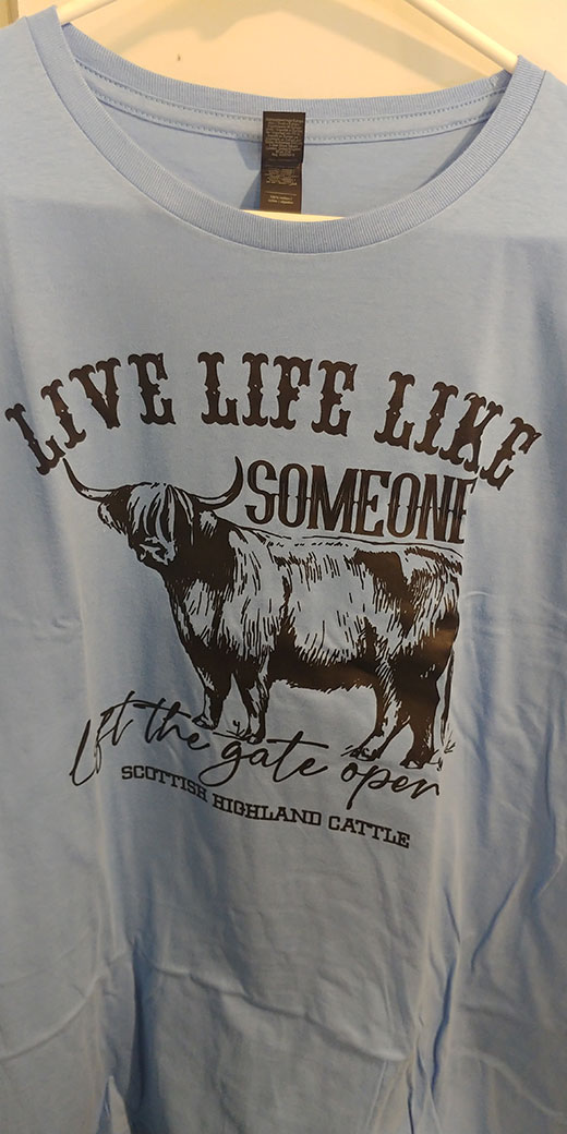 HHCA Live Life T-Shirt - Blue